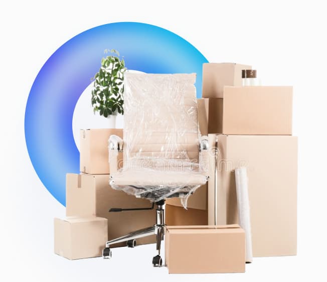Movers loading a van